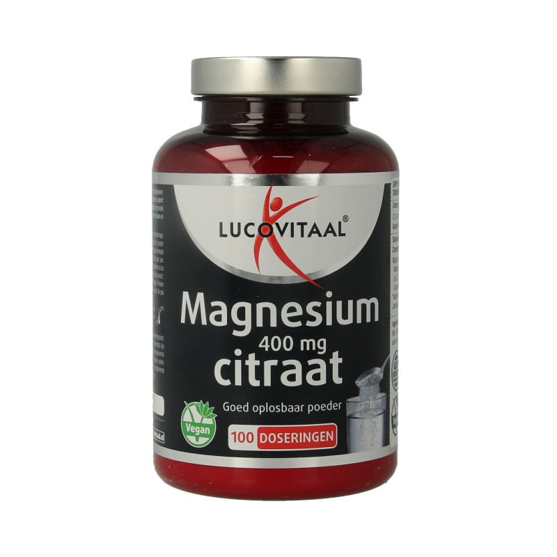 Lucovitaal Magnesium citraat 400mg poeder 250.00 Gram