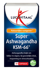 Lucovitaal Ashwagandha KSM-66 30.00 Capsules