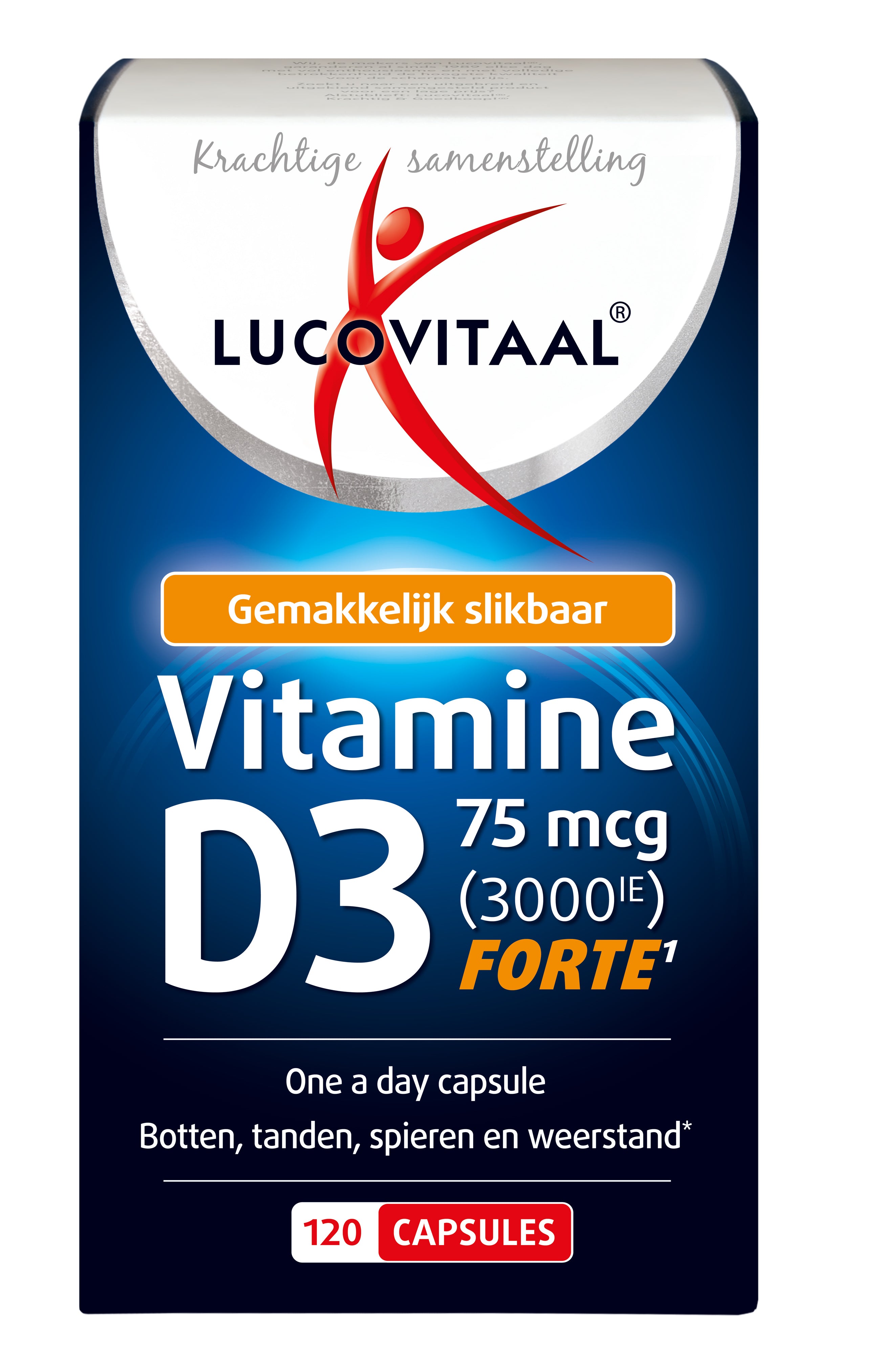 Lucovitaal Vitamine D3 75mcg 120 Capsules