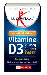 Lucovitaal Vitamine D3 75mcg 120 Capsules