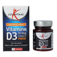 Lucovitaal Vitamine D3 75mcg 120 Capsules