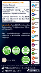 Lucovitaal Vitamine D3 75mcg 120 Capsules
