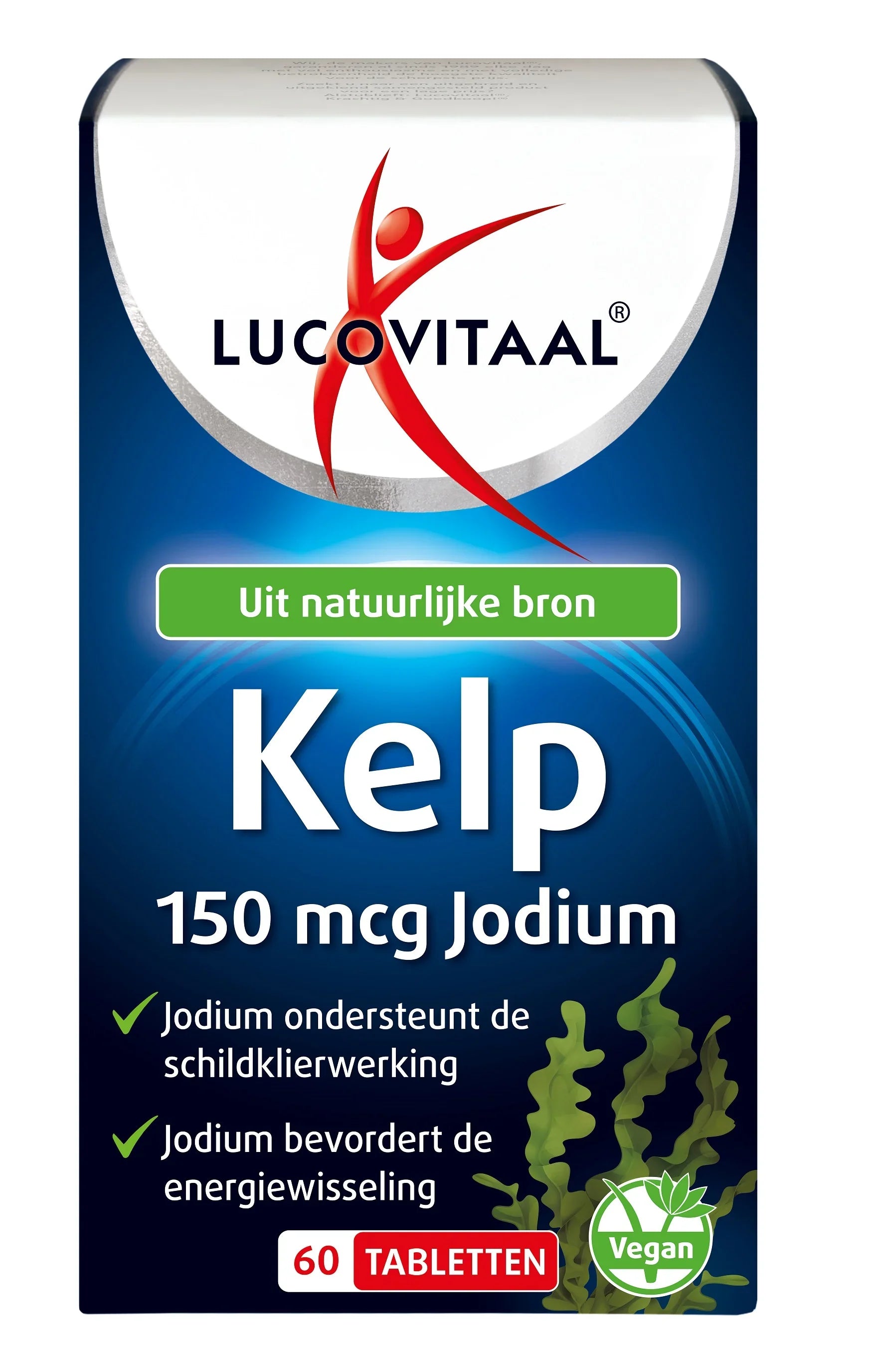 Lucovitaal Kelp 150mcg jodium 60 Tabletten