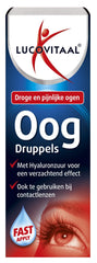 Lucovitaal Oogdruppels droge pijnlijke ogen 10 Milliliter