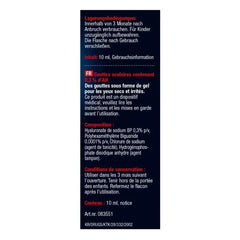 Lucovitaal Oogdruppels droge pijnlijke ogen 10 Milliliter