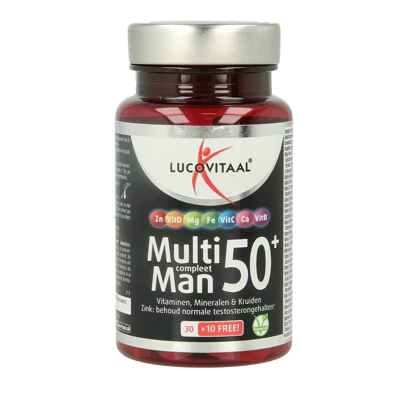 Lucovitaal Multi compleet man 50+ 40 Tabletten