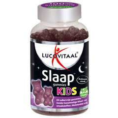 Lucovitaal Slaap gummies kids bosbes vega 60 Gummies