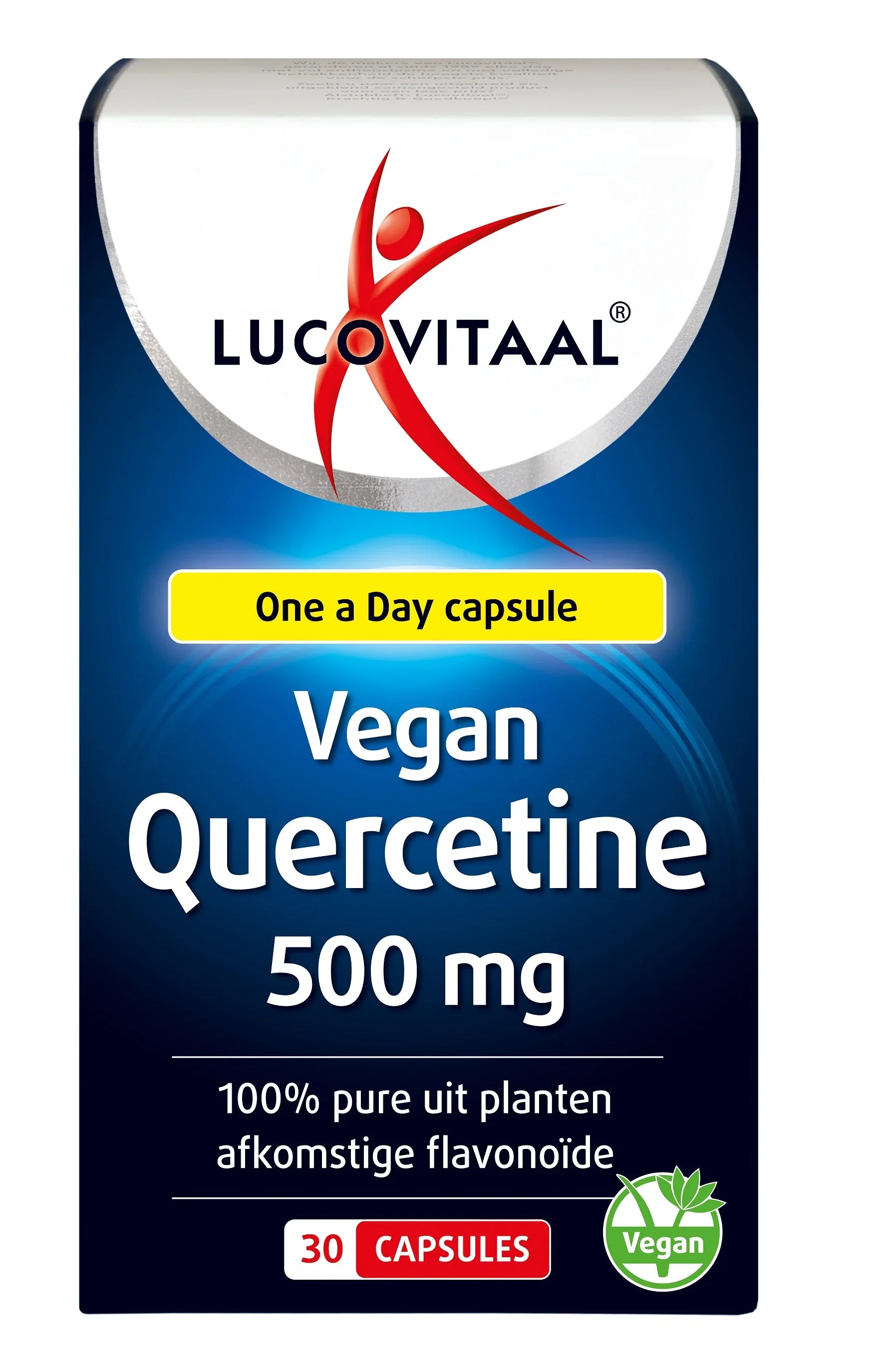 Lucovitaal Quercetine 500mg vegan 30 Capsules