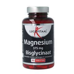 Lucovitaal Magnesium 375mg bisglycinaat 90.00 Tabletten