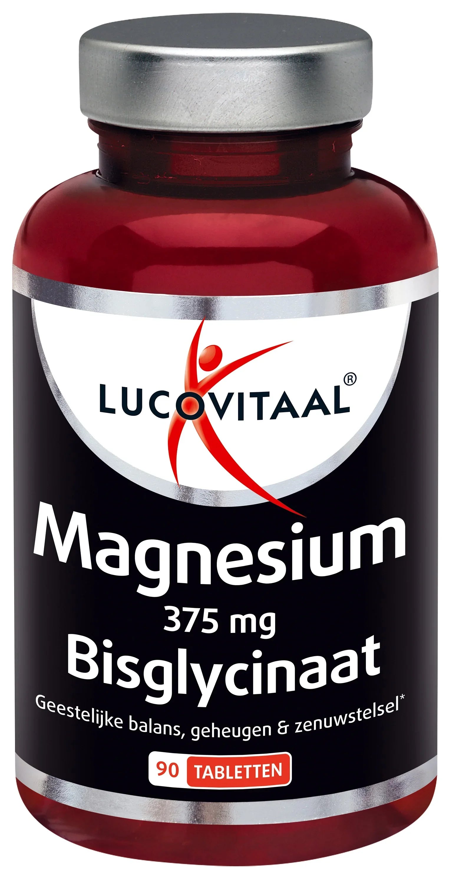 Lucovitaal Magnesium 375mg bisglycinaat 90 Tabletten