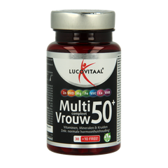 Lucovitaal Multi compleet vrouw 50+ 40.00 Tabletten