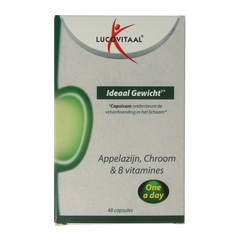 Lucovitaal Ideaal gewicht appelazijn 48.00 Capsules