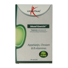 Lucovitaal Ideaal gewicht appelazijn 48 Capsules