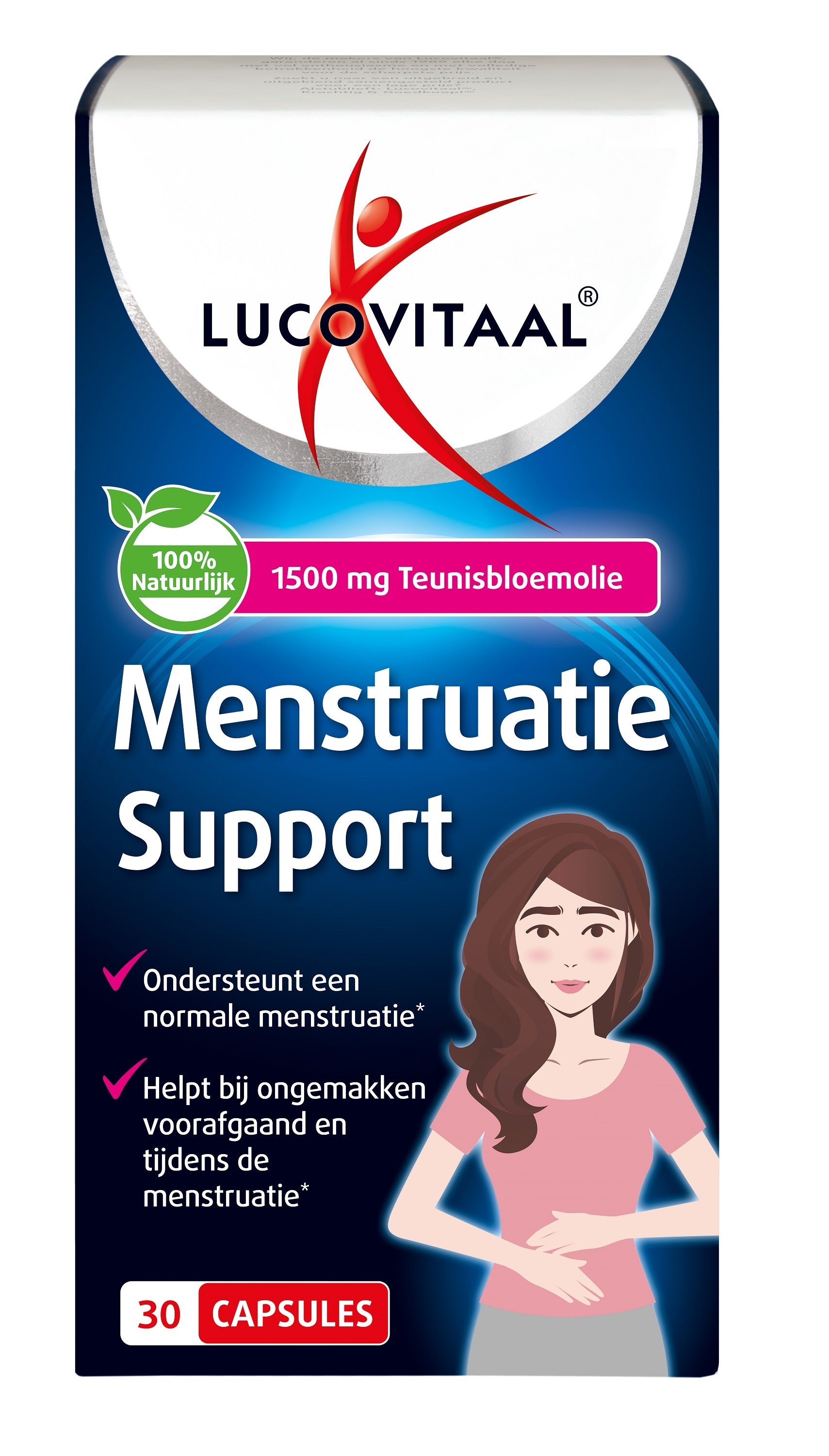 Lucovitaal Menstruatie support 30 Capsules