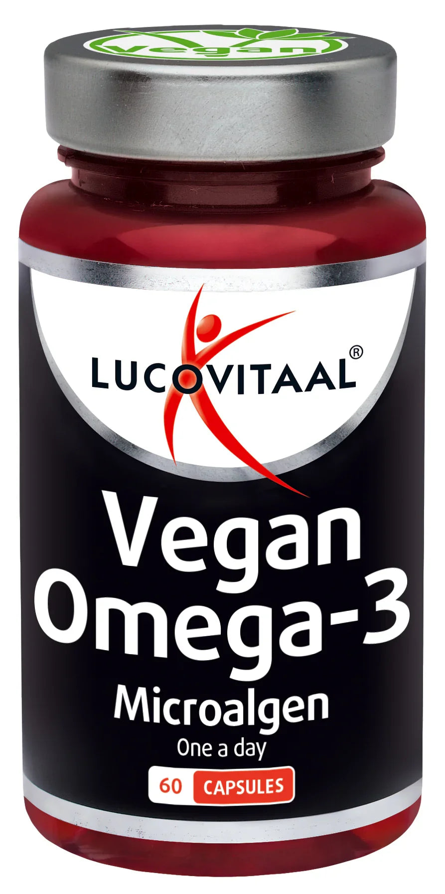 Lucovitaal Omega-3 microalgen vegan 60 Vegetarische capsules