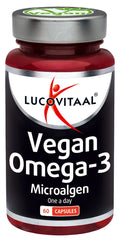Lucovitaal Omega-3 microalgen vegan 60.00 Vegetarische capsules