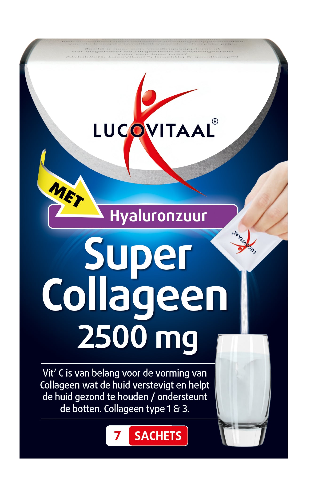 Lucovitaal Super collageen 7 Sachets