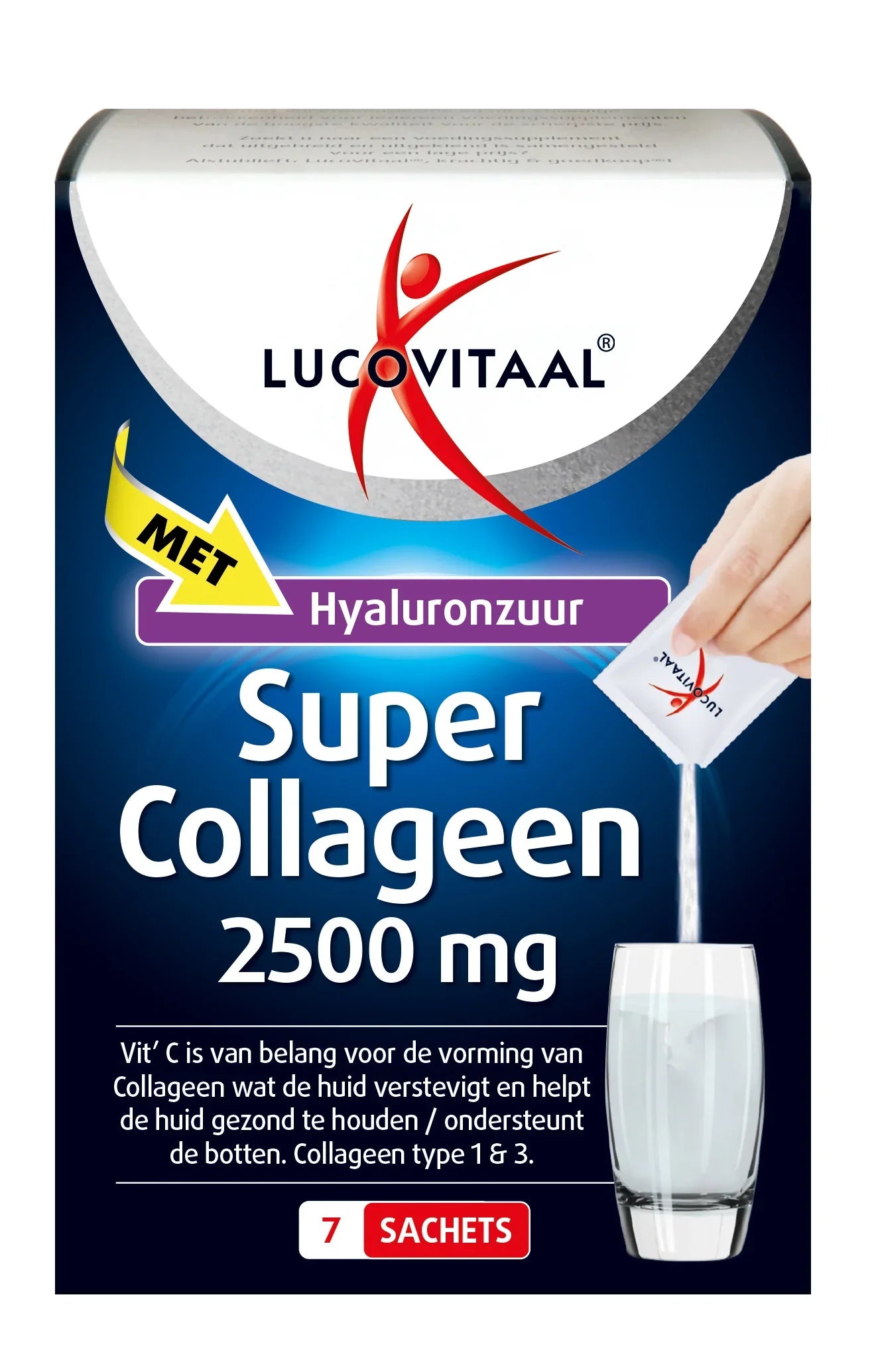 Lucovitaal Super collageen 7 Sachets