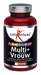 Lucovitaal Multi+ compleet vrouw 120.00 Tabletten