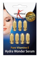 Lucovitaal Vitamine E hydra wonder serum 7.00 Capsules