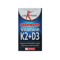 Lucovitaal Vitamine K2 + D3 60.00 Capsules