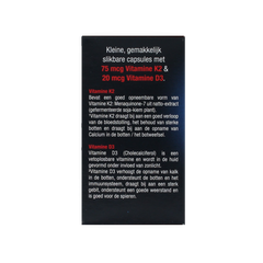 Lucovitaal Vitamine K2 + D3 60 Capsules