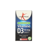 Lucovitaal Vitamine D3 10mcg (400IE) vegan 60.00 Kauwtabletten