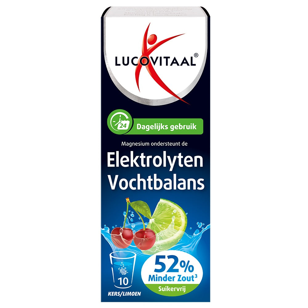 Lucovitaal Elektrolyten dagelijks gebruik 10.00 Bruistabletten