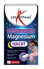 Lucovitaal Magnesium nacht complex 30 Tabletten