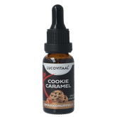 Lucovitaal Smaak druppels cookie caramel 20 Milliliter