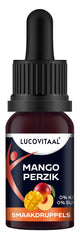 Lucovitaal Smaak druppels mango perzik 20.00 Milliliter