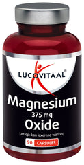 Lucovitaal Magnesium oxide 375mg 90 Capsules