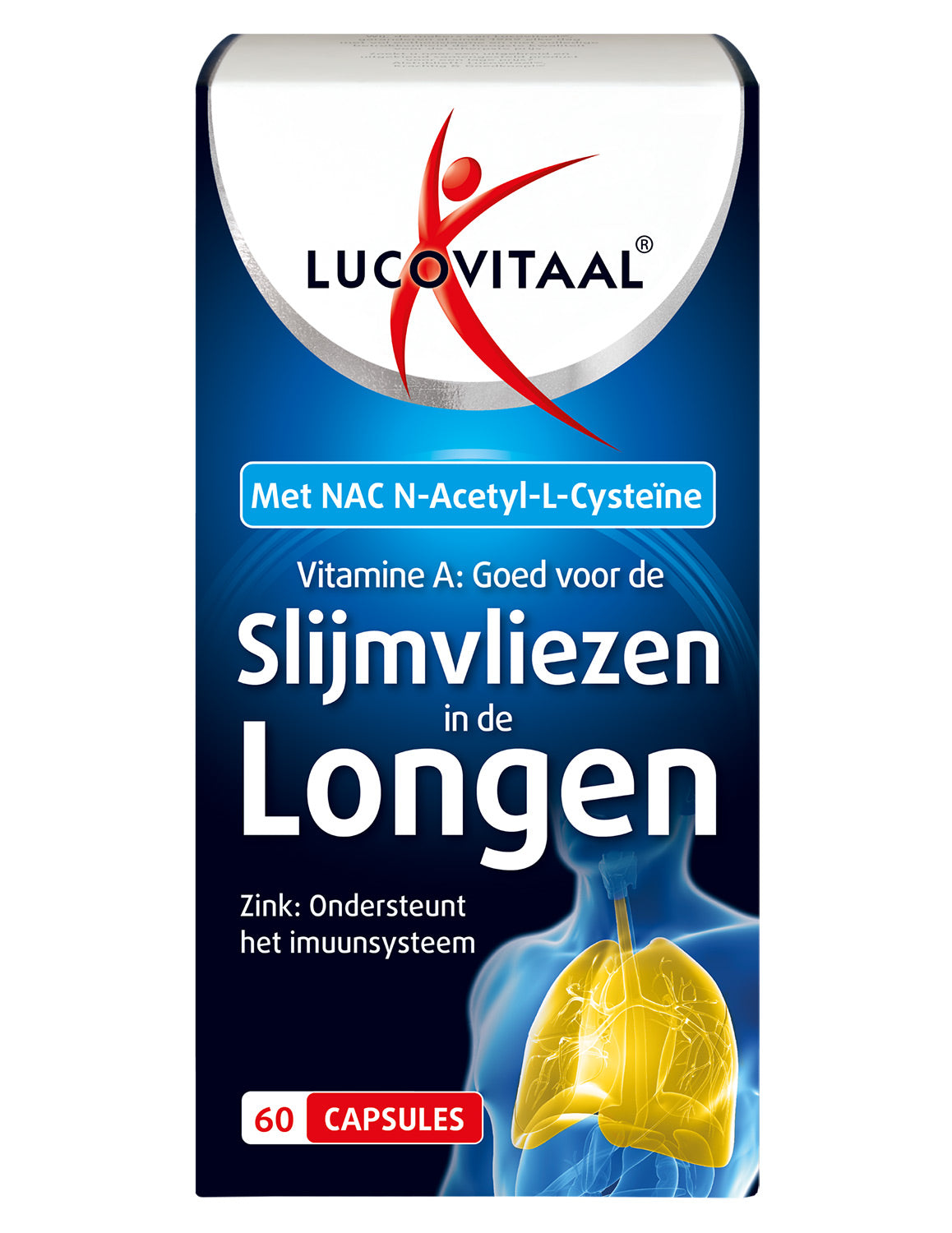 Lucovitaal Slijmvliezen in de longen 60.00 Capsules