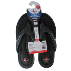 Lucovitaal Orthopedische slipper 39-40 zwart 1.00 Paar