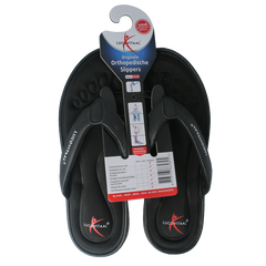 Lucovitaal Orthopedische slipper 39-40 zwart 1 Paar