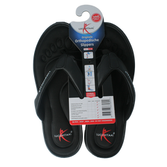 Lucovitaal Orthopedische slipper 41-42 zwart 1.00 Paar
