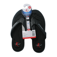 Lucovitaal Orthopedische slipper 43-44 zwart 1.00 Paar