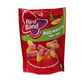 Red Band Winegums duo zoet zuur 215 Gram