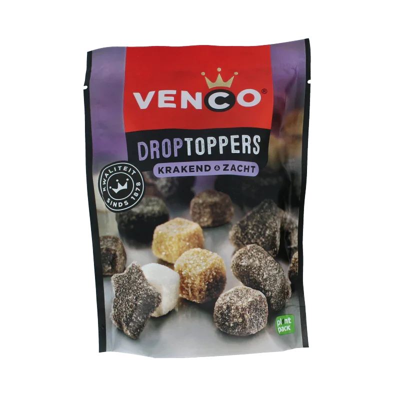 Venco Droptoppers krakend en zacht 215 Gram
