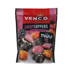 Venco Droptoppers fruitig 225 Gram
