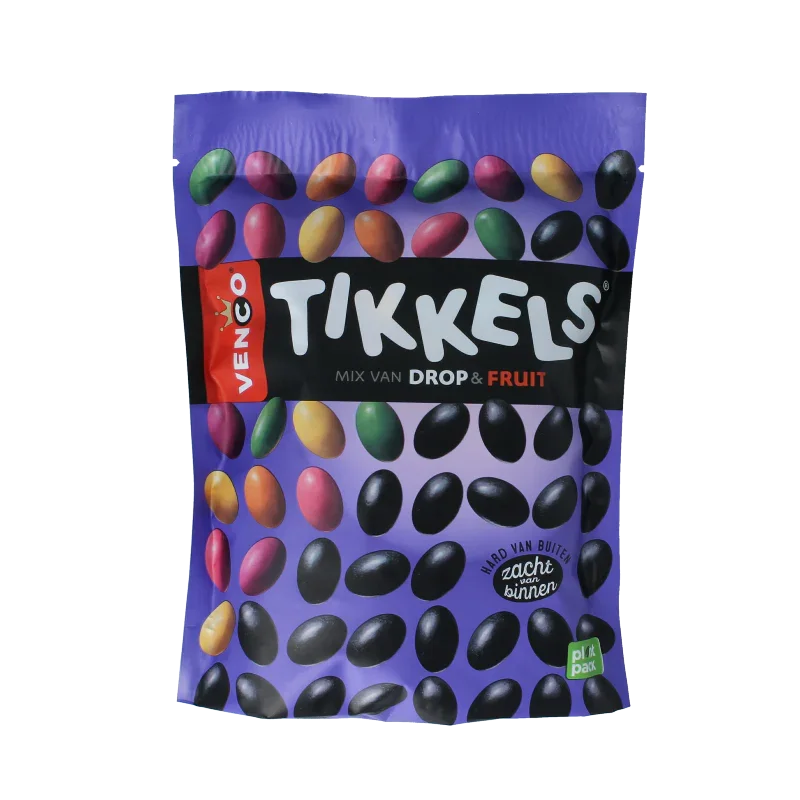 Venco Tikkels drop & fruit 245 Gram