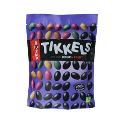 Venco Tikkels drop & fruit 245 Gram