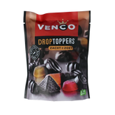 Venco Droptoppers zacht zoet 225 Gram
