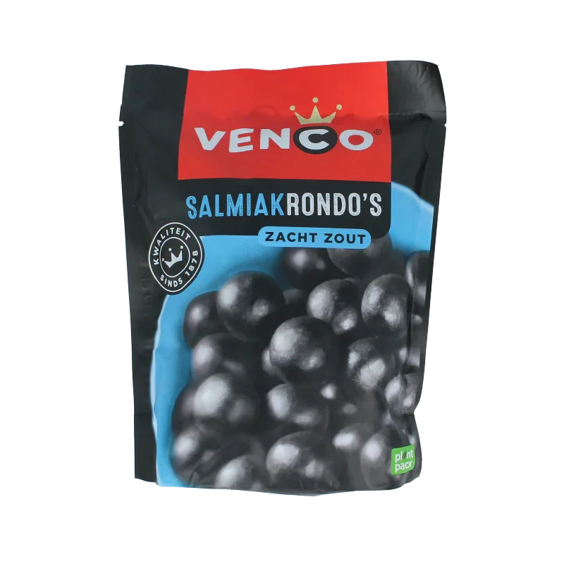 Venco Salmiak rondo 235 Gram