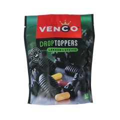 Venco Droptoppers lekker stevig 225.00 Gram