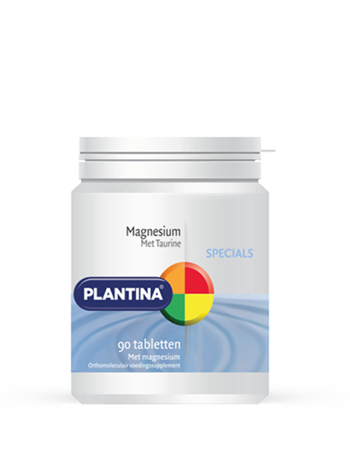 Plantina Magnesium met taurine 90 Tabletten