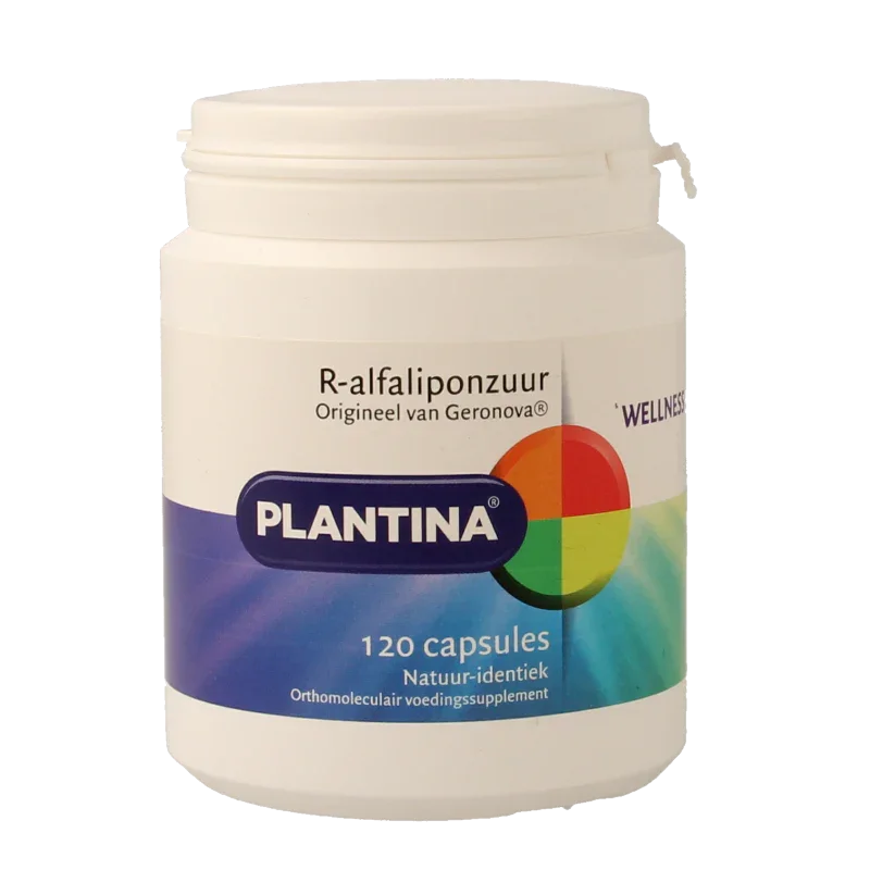 Plantina R-Alfaliponzuur natuurlijk 120 Capsules