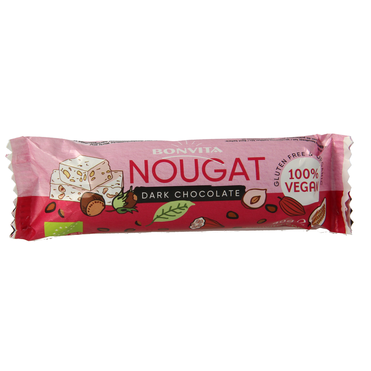 Bonvita Choco nougat puur bio 40.00 Gram