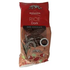 Bonvita Rijstwafels pure chocolade bio 100.00 Gram