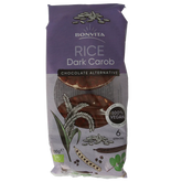 Bonvita Rijstwafels puur carobe bio 100 Gram